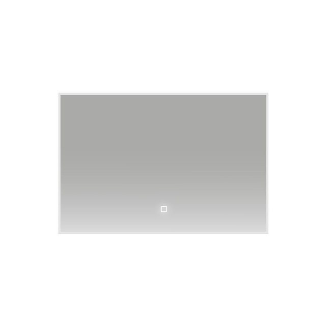 Badkamerspiegel Quatro 80x60cm Geintegreerde LED Verlichting Verwarming Anti Condens Touch Lichtschakelaar Dimbaar Badkamerspiegel Quatro 80x60cm Geintegreerde LED Verlichting Verwarming Anti Condens Touch Lichtschakelaar Dimbaar