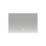 Badkamerspiegel Quatro 80x60cm Geintegreerde LED Verlichting Verwarming Anti Condens Touch Lichtschakelaar Dimbaar