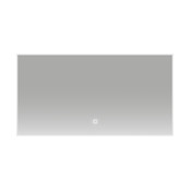 Badkamerspiegel Quatro 100x60cm Geintegreerde LED Verlichting Verwarming Anti Condens Touch Lichtschakelaar Dimbaar Badkamerspiegel Quatro 100x60cm Geintegreerde LED Verlichting Verwarming Anti Condens Touch Lichtschakelaar Dimbaar