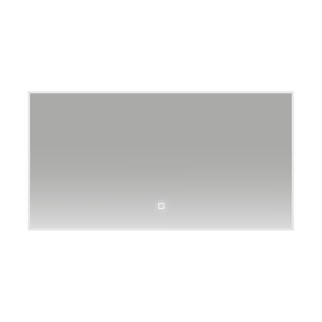 Badkamerspiegel Quatro 100x60cm Geintegreerde LED Verlichting Verwarming Anti Condens Touch Lichtschakelaar Dimbaar Badkamerspiegel Quatro 100x60cm Geintegreerde LED Verlichting Verwarming Anti Condens Touch Lichtschakelaar Dimbaar