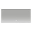 Badkamerspiegel Quatro 120x60cm Geintegreerde LED Verlichting Verwarming Anti Condens Touch Lichtschakelaar Dimbaar