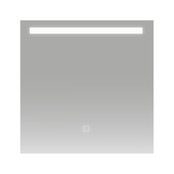 Badkamerspiegel Ambi 60x60cm Geintegreerde LED Verlichting Verwarming Anti Condens Touch Lichtschakelaar Dimbaar