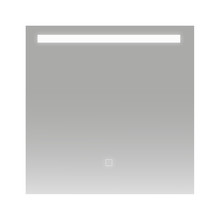 Badkamerspiegel Ambi 60x60cm Geintegreerde LED Verlichting Verwarming Anti Condens Touch Lichtschakelaar Dimbaar