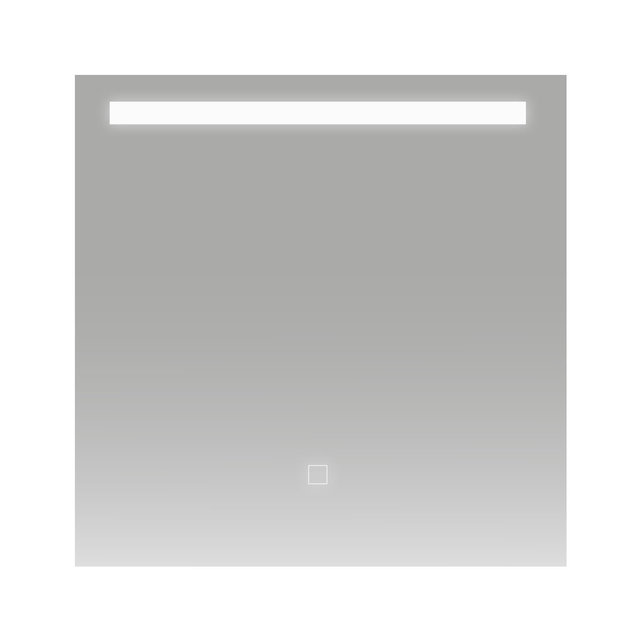 Badkamerspiegel Ambi 60x60cm Geintegreerde LED Verlichting Verwarming Anti Condens Touch Lichtschakelaar Dimbaar