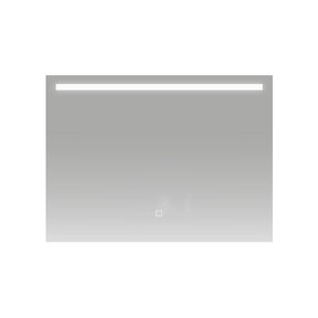 Badkamerspiegel Ambi 80x60cm Geintegreerde LED Verlichting Verwarming Anti Condens Touch Lichtschakelaar Dimbaar