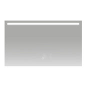 Badkamerspiegel Ambi 100x60cm Geintegreerde LED Verlichting Verwarming Anti Condens Touch Lichtschakelaar Dimbaar Badkamerspiegel Ambi 100x60cm Geintegreerde LED Verlichting Verwarming Anti Condens Touch Lichtschakelaar Dimbaar