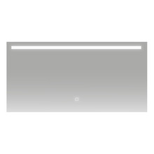 Badkamerspiegel Ambi 120x60cm Geintegreerde LED Verlichting Verwarming Anti Condens Touch Lichtschakelaar Dimbaar