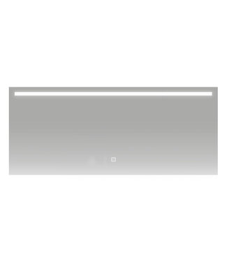 Badkamerspiegel Ambi 140x60cm Geintegreerde LED Verlichting Verwarming Anti Condens Touch Lichtschakelaar Dimbaar