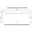Badkamerspiegel Ambi 140x60cm Geintegreerde LED Verlichting Verwarming Anti Condens Touch Lichtschakelaar Dimbaar