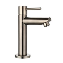 Largo Fonteinkraan Gunmetal geborsteld 15,5 cm eenhendel bediening.