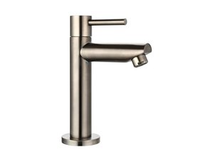 Largo Fonteinkraan Gunmetal geborsteld 15,5 cm eenhendel bediening.