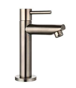 SANI-SUPPLY Largo Fonteinkraan Gunmetal geborsteld 15,5 cm eenhendel bediening.