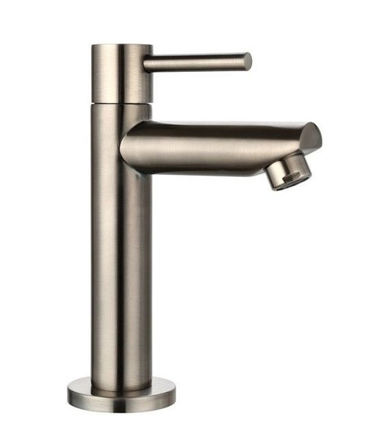 Largo Fonteinkraan Gunmetal geborsteld 15,5 cm eenhendel bediening.
