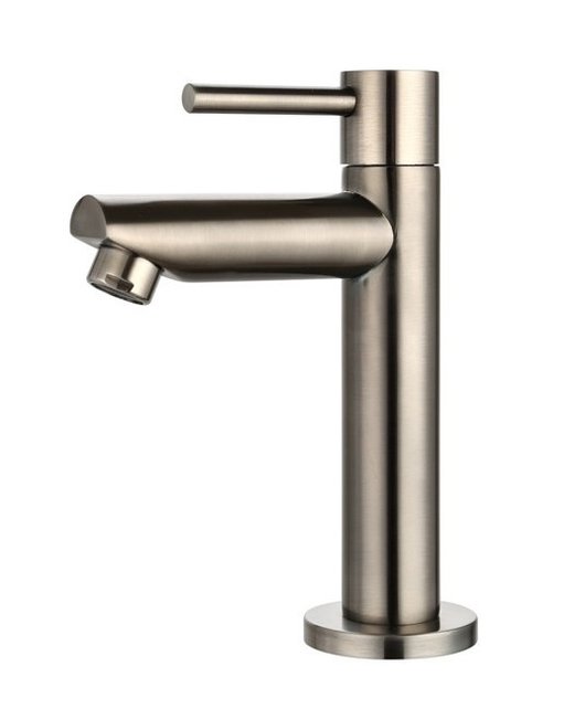 Largo Fonteinkraan Gunmetal geborsteld 15,5 cm eenhendel bediening.