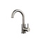 SaniPRO Wastafelkraan Largo Gunmetal hoog met draaibare Uitloop 24,4cm