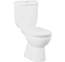 Staand Toilet onderpot Creavit Sedef met bidet sproeier CA- Uitgang  (OA)