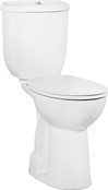 Staand toilet met bidet mindervaliden Extra hoog compleet set Duoblok Onderpot met bidet + Reservoir incl softclose toiletbril OA