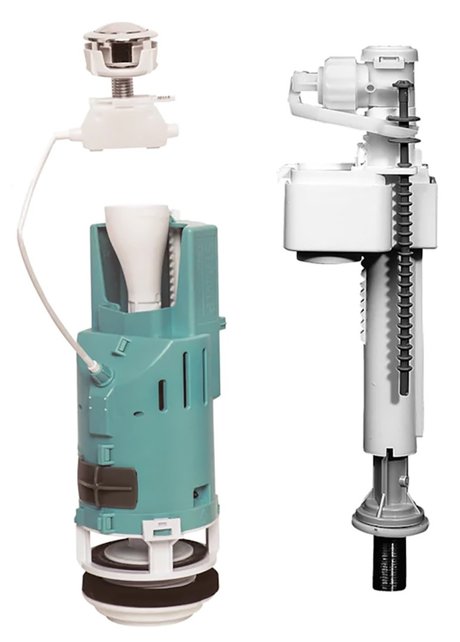 Creavit Mindervaliden Staand toilet Compleet OA aansluiting Onderpot + Reservoir dubbele spoeling en Incl Toiletbril Creavit Mindervaliden Staand toilet Compleet OA aansluiting Onderpot + Reservoir dubbele spoeling en Incl Toiletbril