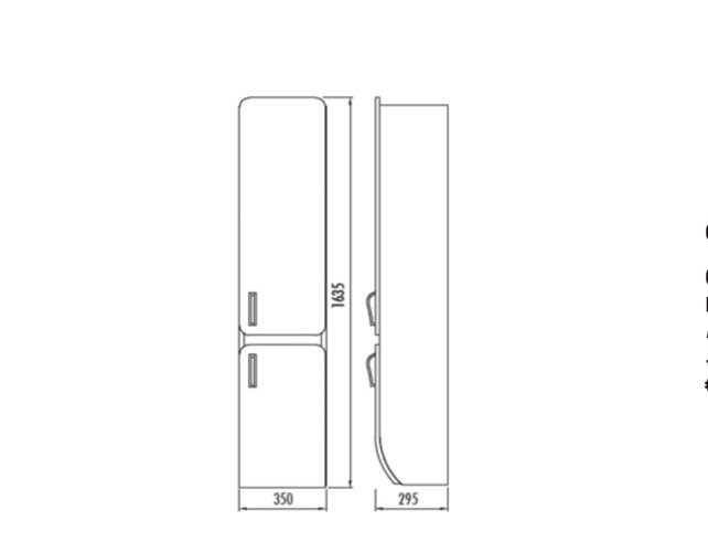 Badkamermeubel Glide 85x50x45cm Palermo Zebrano Wit incl. Wastafel keramisch