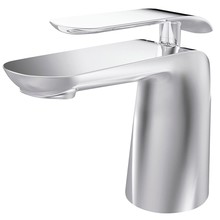 Wastafelkraan Laag Creavit Bloom Glans Chroom