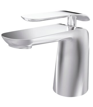 CREAVIT Wastafelkraan Laag Creavit Bloom Glans Chroom