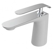 Creavit Bloom wastafelkraan Wit - Chroom Creavit Bloom wastafelkraan Wit - Chroom