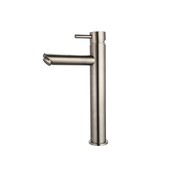 Largo Wastafelkraan Gunmetal Geborsteld Hoog 29,6 cm