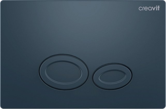 Drukplaat Mat Basalt Creavit Stone Bedieningsplaat GP2003.00