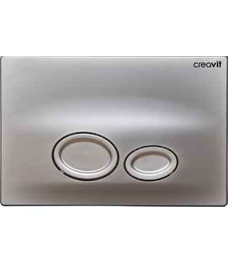 CREAVIT Drukplaat Mat Grijs Creavit Ufo Bedieningsplaat GP2002.00
