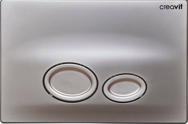 Drukplaat Mat Grijs Creavit Ufo Bedieningsplaat GP2002.00