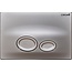 CREAVIT Drukplaat Mat Grijs Creavit Ufo Bedieningsplaat GP2002.00