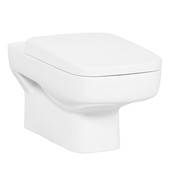Creavit Fancy Design Hangtoilet met bidet incl. toiletbril 54x34x35 Ophang WC met spoelrand