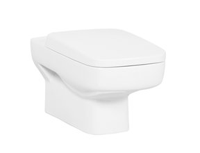 Creavit Fancy Design Hangtoilet met bidet incl. toiletbril 54x34x35 Ophang WC met spoelrand