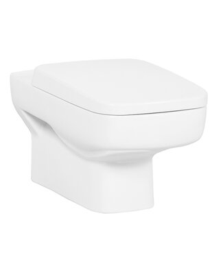 CREAVIT Creavit Fancy Design Hangtoilet met bidet incl. toiletbril 54x34x35 Ophang WC met spoelrand