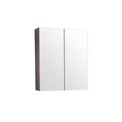 Badkamermeubel Callisto Diamond 60x50x48cm Walnoot Hangend 2 Lades Softclose Greeploos Kwartsteen Wastafel 1 Kraangaten Overloop