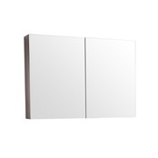 Badkamermeubel Callisto Diamond Walnoot 100x50x48cm Hangend 2 Lades Softclose Greeploos Mineraalmarmer Wastafel 1 Kraangaten Overloop