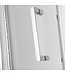 Douchecabine Wies 120x130cm Rechthoek Draaideur Antikalk Helder Glas Chroom Profiel 8mm Veiligheidsglas Easy Clean