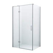 Douchecabine Wies 140x60cm Rechthoek Draaideur Antikalk Helder Glas Chroom Profiel 8mm Veiligheidsglas Easy Clean