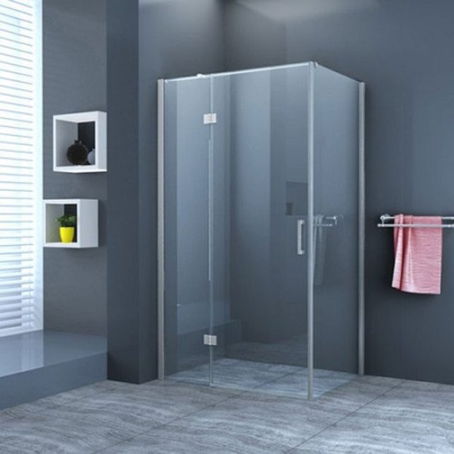 Douchecabine Wies 140x130cm Rechthoek Draaideur Antikalk Helder Glas Chroom Profiel 8mm Veiligheidsglas Easy Clean Douchecabine Wies 140x130cm Rechthoek Draaideur Antikalk Helder Glas Chroom Profiel 8mm Veiligheidsglas Easy Clean