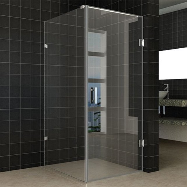 Douchecabine Collins Rechthoek Draaideur 80x90x200cm Antikalk Helder Glas Profielloos 8mm Veiligheidsglas Easy Clean Douchecabine Collins Rechthoek Draaideur 80x90x200cm Antikalk Helder Glas Profielloos 8mm Veiligheidsglas Easy Clean