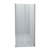 Pendeldeur met Glazen Douchedeur 100cm - Mania Helder Glas Nisdeur met Draaideur - Antikalk en Verstelbaar Pendeldeur met Glazen Douchedeur 100cm - Mania Helder Glas Nisdeur met Draaideur - Antikalk en Verstelbaar