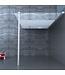 Inloopdouche 110x200 - Mania Helder/Mat Glas 10mm Douchewand - Veiligheidsglas met Antikalk