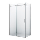 Douchecabine Rechthoek Schuifdeur 90x120x200cm Antikalk Helder Glas Chroom Profiel 8mm Veiligheidsglas Easy Clean