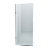 Douchedeur Nisdeur Draaideur 80x200cm Antikalk Helder Glas Chroom Profielloos 8mm Veiligheidsglas Easy Clean