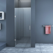 Douchedeur Nisdeur Draaideur 80x200cm Antikalk Helder Glas Chroom Profielloos 8mm Veiligheidsglas Easy Clean