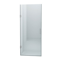 Douchedeur Nisdeur Draaideur 90x200cm Antikalk Helder Glas Chroom Profielloos 8mm Veiligheidsglas Easy Clean