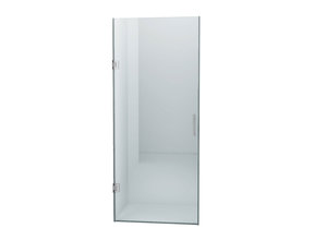 Douchedeur Nisdeur Draaideur 90x200cm Antikalk Helder Glas Chroom Profielloos 8mm Veiligheidsglas Easy Clean