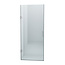 Douchedeur Nisdeur Draaideur 90x200cm Antikalk Helder Glas Chroom Profielloos 8mm Veiligheidsglas Easy Clean
