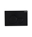 Hangtoiletset Mat Zwart Randloos Creavit Freedom Toiletset met GP5003 + Drukplaat + WC bril Softclose Zwart Mat