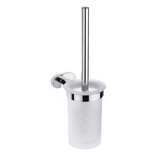 Toiletborstelhouder Quera Chroom Met glas
